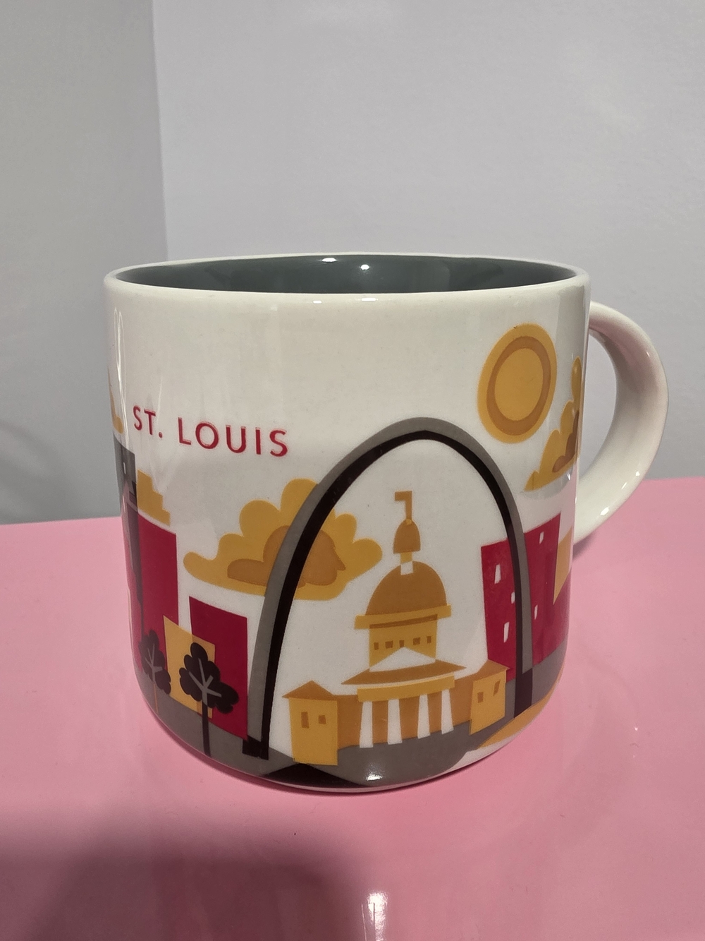 Starbucks You Are Here Collection St. Louis Skyline Coffee Mug